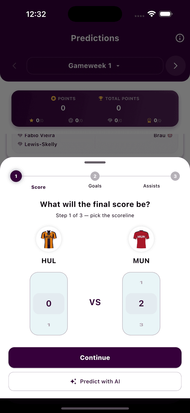Set the score, then the scorers